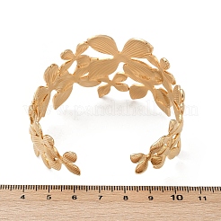 304 Stainless Steel Cuff Bangles for Women&nbsp;BJEW-U045-01G