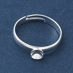 Adjustable Brass Pad Ring Setting&nbsp;KK-K414-01B-S