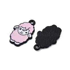 Spray Painted Alloy Pendants&nbsp;PALLOY-S194-01A-EB