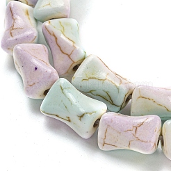 Baking Paint Synthetic Turquoise Beads Strands&nbsp;G-H060-06D