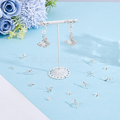 14Pcs Brass Stud Earring Findings&nbsp;KK-BBC0028-66S