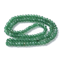 Dyed Natural Malaysia Jade Rondelle Beads Strands&nbsp;G-E316-2x4mm-59