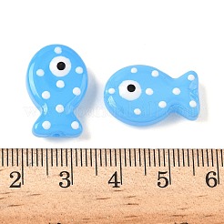 Baking Paint Glass Enamel Beads&nbsp;LAMP-D303-04J