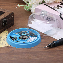 Dome Cloche Watch Parts Storage Boxes&nbsp;CON-WH0095-84