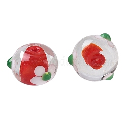 Handmade Lampwork Enamel Beads&nbsp;LAMP-Z020-04C
