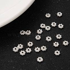 Alloy Beads Daisy Spacer Beads&nbsp;LF1249Y-01S-RS