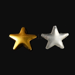 Aluminum Hotfix Iron On Star Studs&nbsp;FIND-WH0110-225C