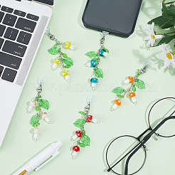 16Pcs 8 Style Plastic Mobile Dustproof Plugs&nbsp;HJEW-DR00281
