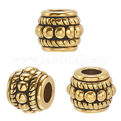 150Pcs Tibetan Silver Beads&nbsp;TIBEB-PA0001-02