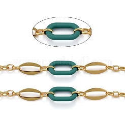 Handmade Brass Oval Link Chains&nbsp;CHC-H102-16G-B