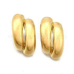 Ion Plating(IP) 304 Stainless Steel Stud Earrings&nbsp;EJEW-G395-01G