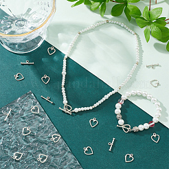 120Pcs Tibetan Style Alloy Toggle Clasps&nbsp;FIND-SP0001-58