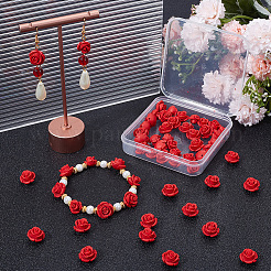 80pcs 2 styles Cinnabar Beads&nbsp;FIND-SC0014-39