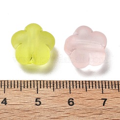 Frosted Transparent Acrylic Beads&nbsp;X-OACR-A032-31