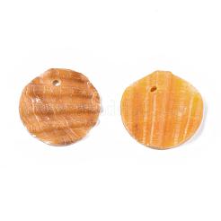 Natural Scallop Shell Pendants&nbsp;BSHE-S122
