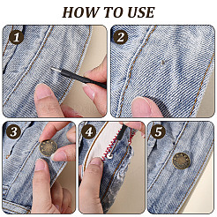 40Sets 2 Styles Alloy Buttons&nbsp;BUTT-GF0004-27A