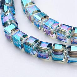 Electorplated Glass Beads&nbsp;EGLA-E006-1J