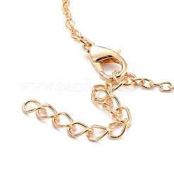 BEST BUDS Alloy Pendant Necklaces&nbsp;LS-NJEW-K124-03B-G