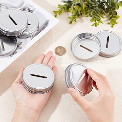 12Pcs Tinplate Coin Slot Bank Lids&nbsp;FIND-FG0001-49