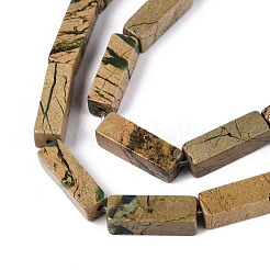 Natural Verdite Stone Beads Strands&nbsp;G-T141-101