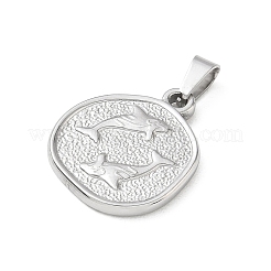 304 Stainless Steel Pendants&nbsp;SA-CBA34D4-03G-P