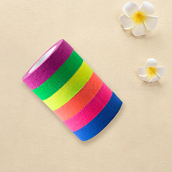 6Pcs Cotton Fluorescent Adhesive Tape&nbsp;AJEW-WH20006-267