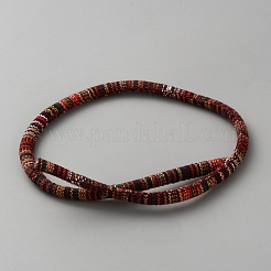 Ethnic Style Nylon Braided Round Cords&nbsp;OCOR-TAC0052-001E