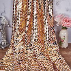 Polyester Fish Scale Fabric&nbsp;DIY-WH20063-038D
