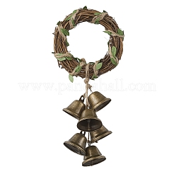Iron Bell Pendant Decoration&nbsp;HJEW-TA00375