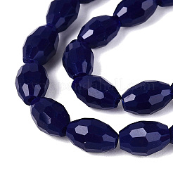 Opaque Solid Color Glass Beads Strands&nbsp;LS-GLAA-N071-01A-C09