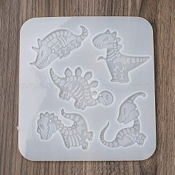Dinosaur Skeleton DIY Silicone Pendant Molds&nbsp;SIMO-H012-01A