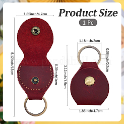 1Pc Leather Guitar Pick Storage Bags&nbsp;AJEW-CL0001-94