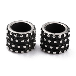 304 Stainless Steel European Beads&nbsp;STAS-B011-10AS