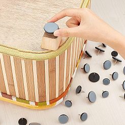 40Pcs 4 Styles Iron Furniture Feet Nail&nbsp;FIND-FH0002-02