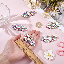 6Pcs Glass Rhinestone&nbsp;DIY-WR0001-11B