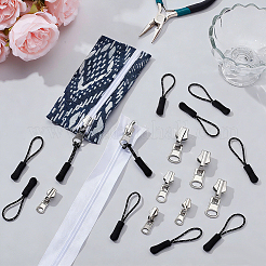 Zinc Alloy Zipper Sliders&nbsp;FIND-PH0038-40