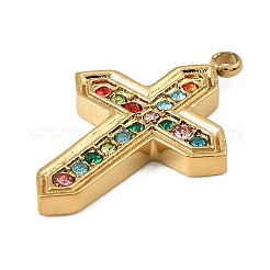 304 Stainless Steel Rhinestone Pendants&nbsp;STAS-P430-01A-G02