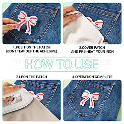 Polyester Computerized Embroidery Cloth Iron on/Sew on Patches&nbsp;PATC-TAC0010-001