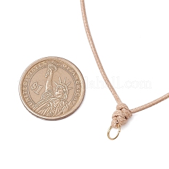 Adjustable Korean Waxed Polyester Cord Necklace Making&nbsp;AJEW-JB01310-01