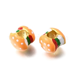 Alloy Enamel European Beads&nbsp;MPDL-F020-10A-MG