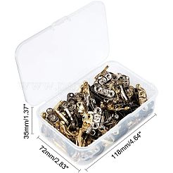 Iron Wooden Box Lock Catch Clasps&nbsp;IFIN-OC0001-01