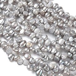 Natural Cultured Freshwater Pearl Beads Strands&nbsp;PA-CBABE82-02F