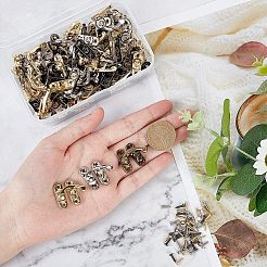 Iron Wooden Box Lock Catch Clasps&nbsp;IFIN-OC0001-01