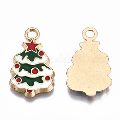 Rack Plating Alloy Enamel Pendants&nbsp;ENAM-Q443-025-RS