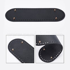 PU Leather Oval Bottom&nbsp;FIND-WH0066-96B
