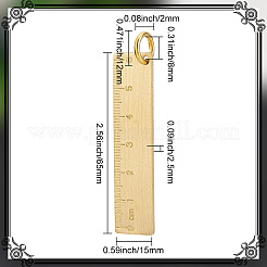 Brass Big Pendants&nbsp;KK-WH0062-69G