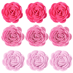 1Set Self-adhesive Non Woven Roses Fabric&nbsp;DIY-SC0032-32B