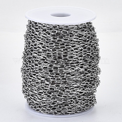 Tarnish Resistant 304 Stainless Steel Cable Chains&nbsp;CHS-S001-10A-P