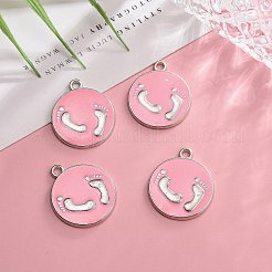 Alloy Enamel Pendants&nbsp;LS-EAP053Y-2