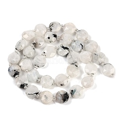 Natural Rainbow Moonstone Beads Strands&nbsp;G-C116-A15-01A